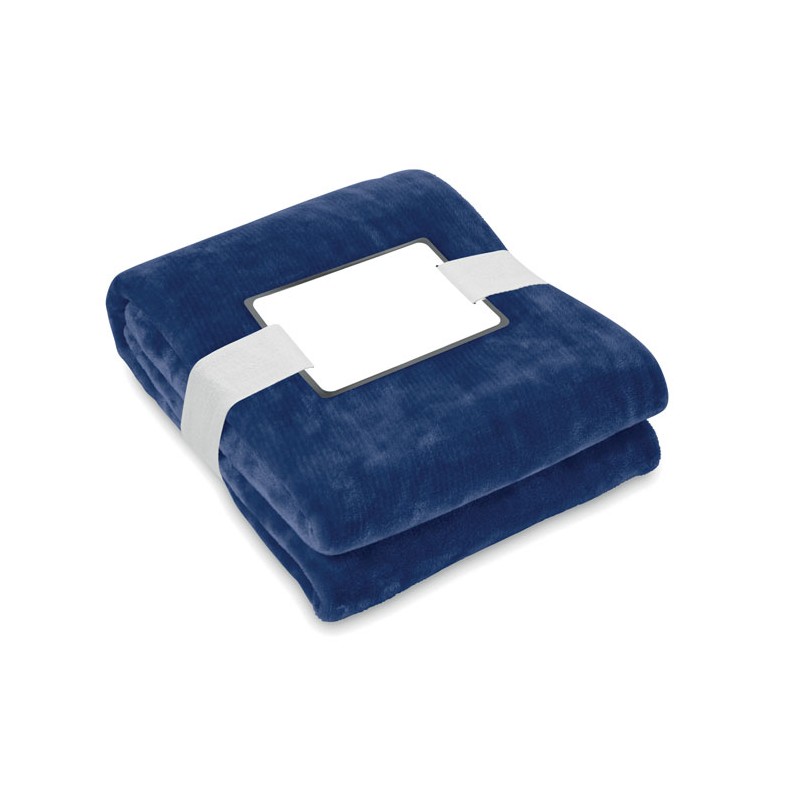 LOGAN - Pătură fleece RPET 280 gr/m²   MO6804-04, Blue