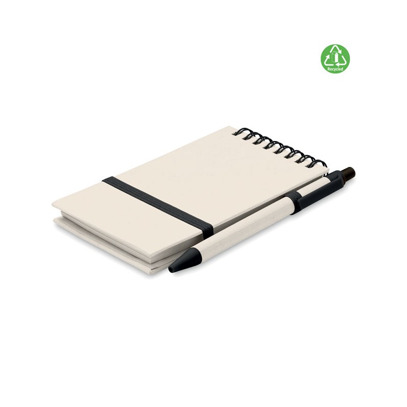 MITO SET - Notes A6 din carton reciclat MO6837-03, Black MITO SET - Notes A6 din carton reciclat MO6837-03, Black