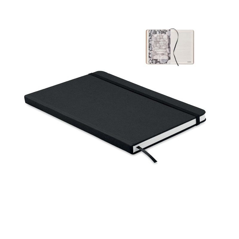 STEIN - Notes A5 din carton reciclat MO6798-03, Black STEIN - Notes A5 din carton reciclat MO6798-03, Black
