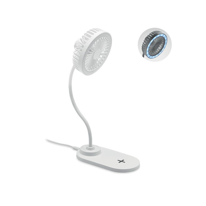 VIENTO - Ventilator cu incarcator 10W   MO6810-06, White