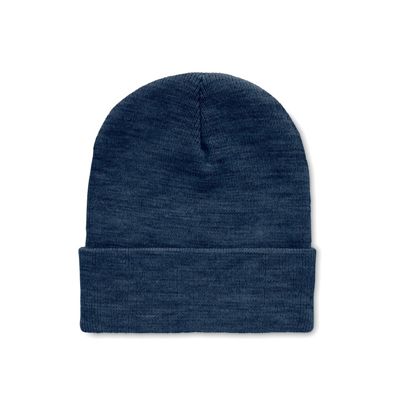 POLO RPET - Căciulă poliester cu manșetă MO9965-04, Blue POLO RPET - Căciulă poliester cu manșetă MO9965-04, Blue
