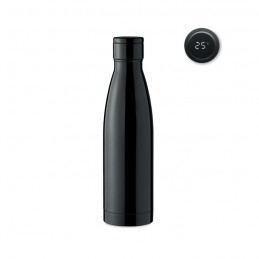 BELO LUX - Sticlă cu termometru 500 ml    MO6872-03, Black