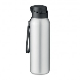 LOUC - Sticlă cu perete dublu 580 ml  MO6799-16, Dull silver