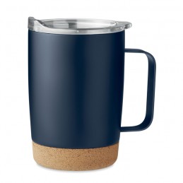 RUBY - Pahar cu perete dublu de 300ml MO6533-85, Dark Navy Blue