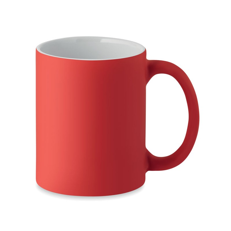 DUBLIN COLOUR - Cană colorată mată 300 ml MO6849-05, Red DUBLIN COLOUR - Cană colorată mată 300 ml MO6849-05, Red