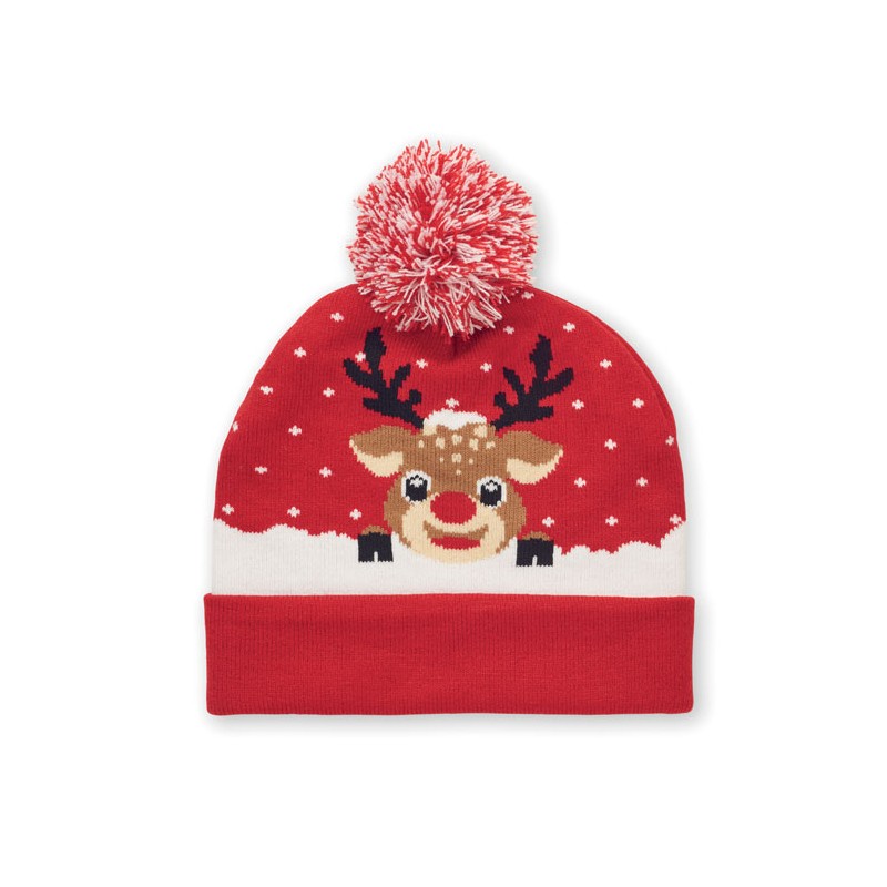 SHIMAS HAT, Căciulă tricotată de Crăciun   CX1529-05 - Red