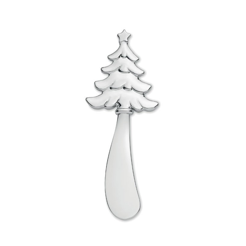 TREES, Cuțit de brânză pom de Crăciun CX1536-16 - Dull silver