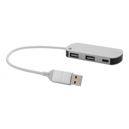 Raluhub. Port USB, AP864022-21 - argintiu