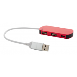 Raluhub. Port USB, AP864022-05 - roșu