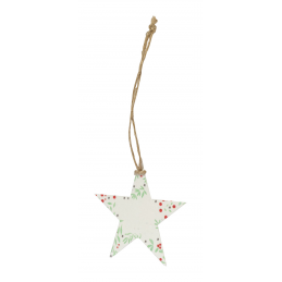 Boster. Ornament pentru brad de Crăciun, stea, AP732245-F - natural
