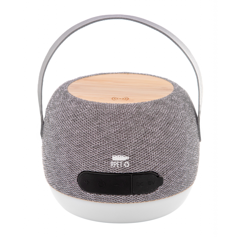 Lumifi. încărcător difuzor bluetooth, AP864023 - gri Lumifi. încărcător difuzor bluetooth, AP864023 - gri
