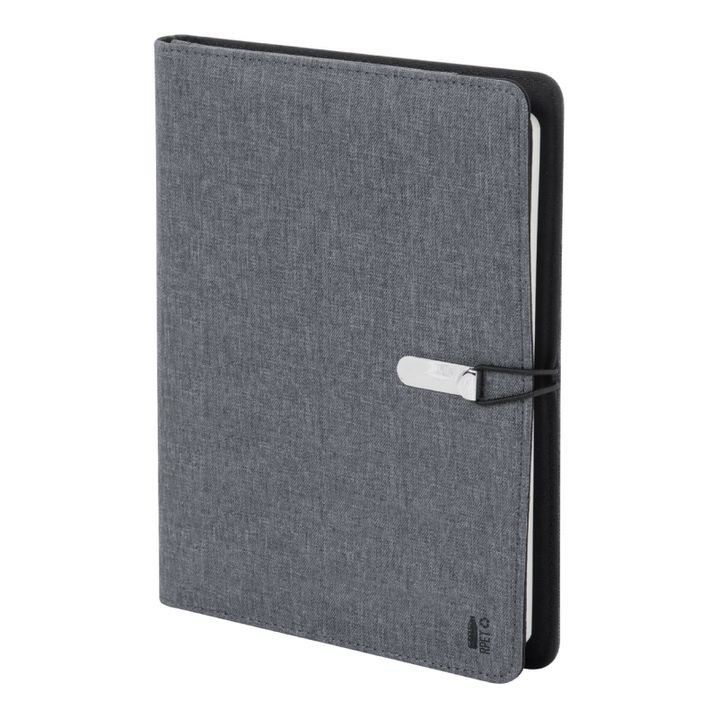 Shepherd A5. Dosar de documente RPET, AP800746-77 - gri Shepherd A5. Dosar de documente RPET, AP800746-77 - gri