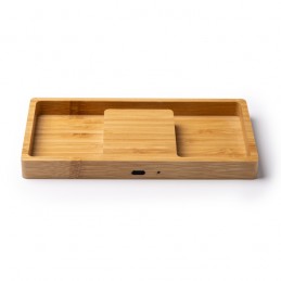 CHARGING ORGANIZER TRAY LUKE NATURAL - CR1055