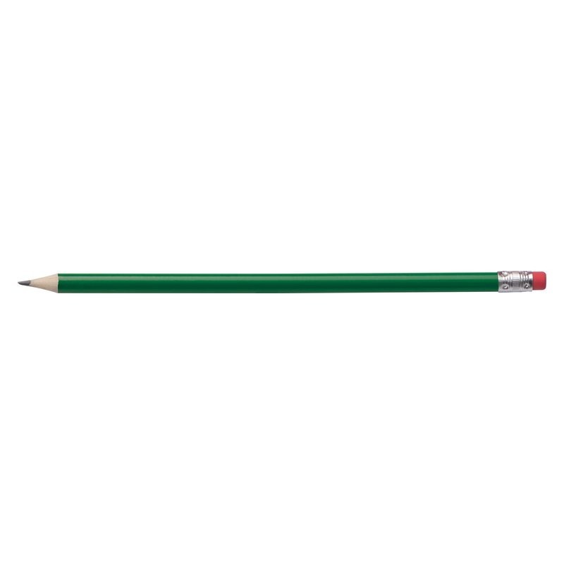 Creion cu radieră - 1039309, Green