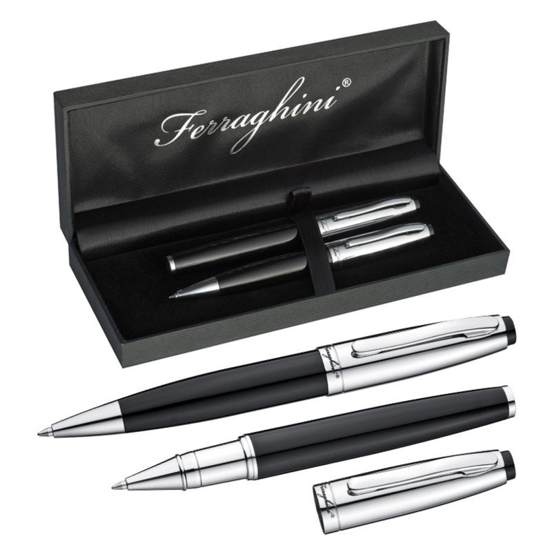 Set de scris Ferraghini - F19303, Black