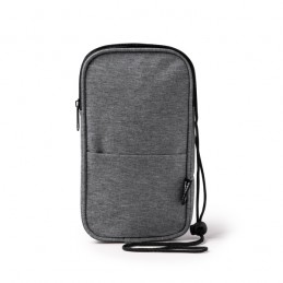 MOBILE POUCH SUIPER HEATHER GREY - TA1346