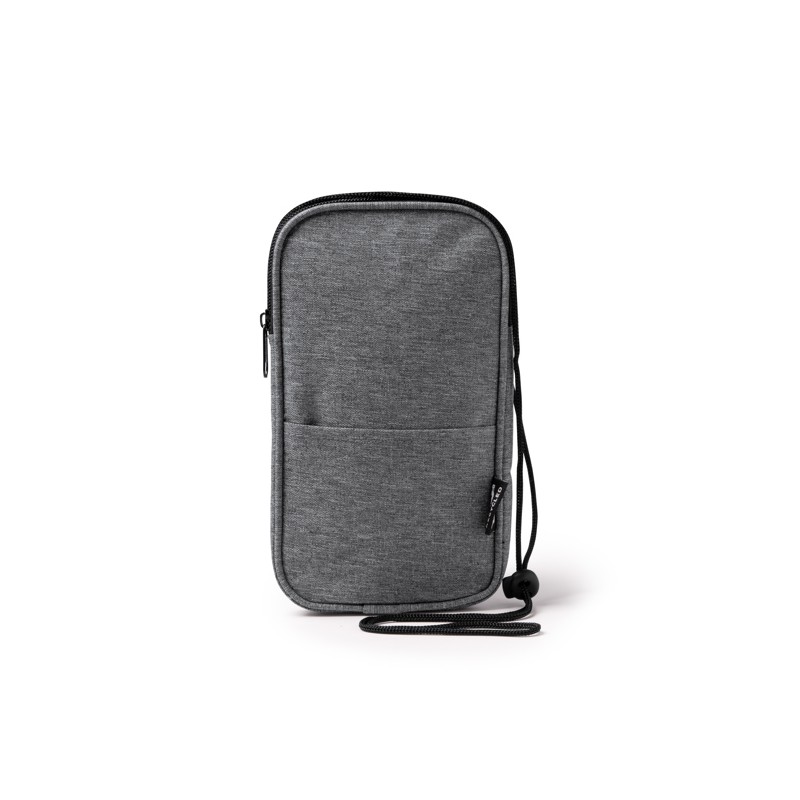 MOBILE POUCH SUIPER HEATHER GREY - TA1346