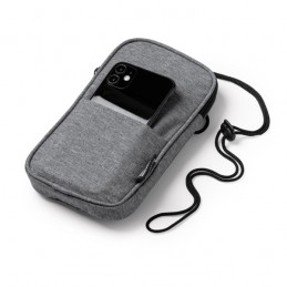 MOBILE POUCH SUIPER HEATHER GREY - TA1346
