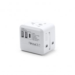 PLUG ADAPTER PULPER WHITE - IA1276