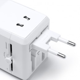 PLUG ADAPTER PULPER WHITE - IA1276