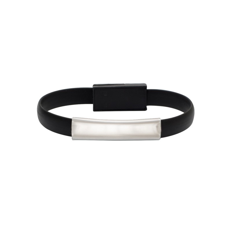 BRACELET bracelet with USB,  black - R50189.02