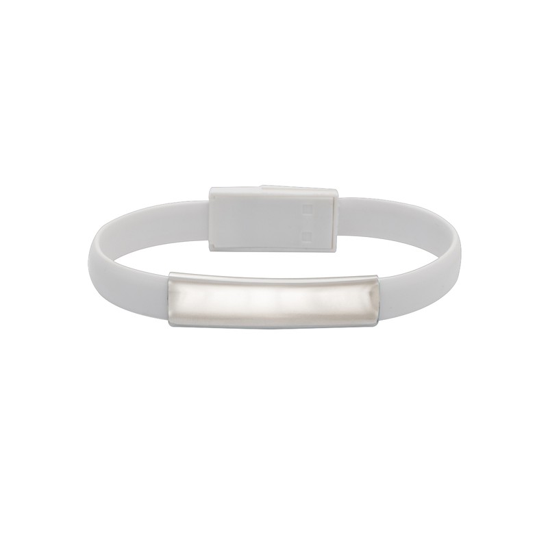 BRACELET bracelet with USB,  white - R50189.06