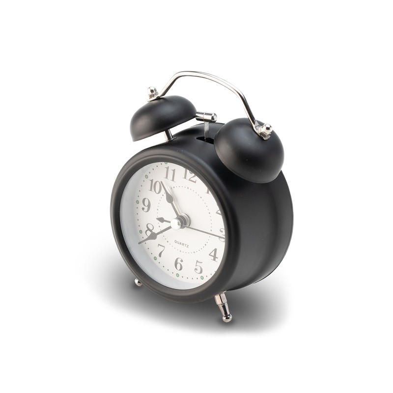 OLAR (RETRO) retro alarm clock, black - R22116.02