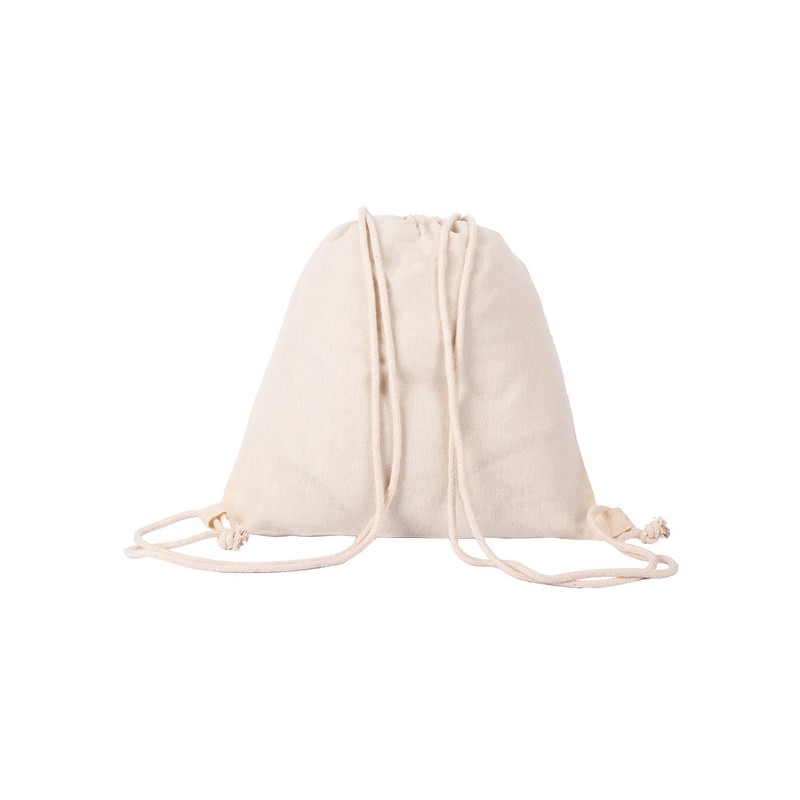 VOJENS backpack from cotton, beige - R08519.13
