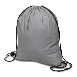 DEVA reflective drawstring backpack, silver - R08704.01