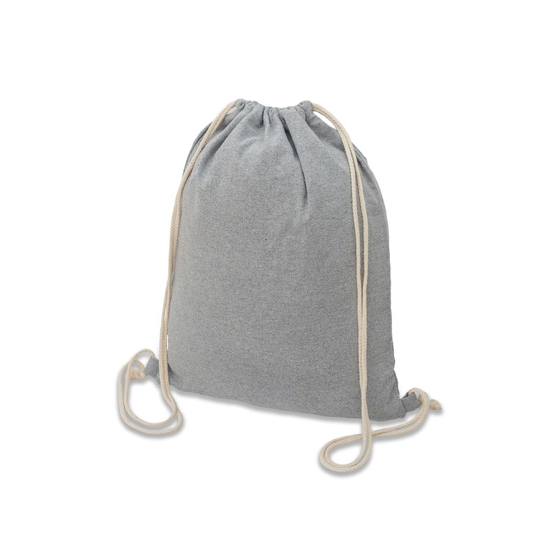 PRESTON cotton backpack, grey - R08484.21