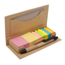 ECO SET set of sticky notes,  beige - R73668.13