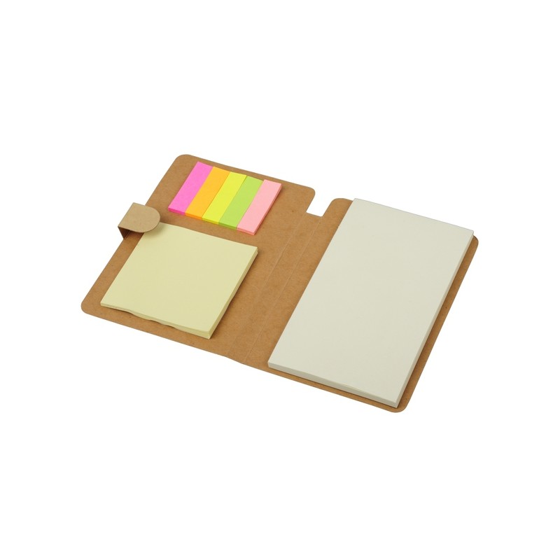 BLAND set of sticky notes and notebook,  beige - R73813.13