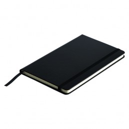 ASTURIAS notebook with squared pages 130x210 / 160 pages,  black - R64227.02