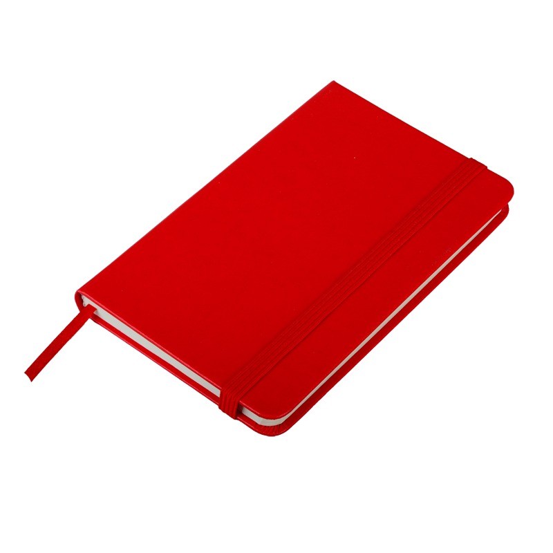 ZAMORA notebook with squared pages 90x140 / 160 pages,  red - R64225.08