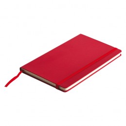ASTURIAS notebook with squared pages 130x210 / 160 pages,  red - R64227.08