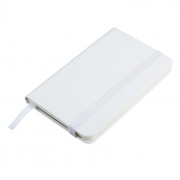 ZAMORA notebook with squared pages 90x140 / 160 pages,  white - R64225.06
