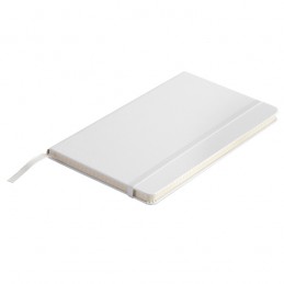 ASTURIAS notebook with squared pages 130x210 / 160 pages,  white - R64227.06
