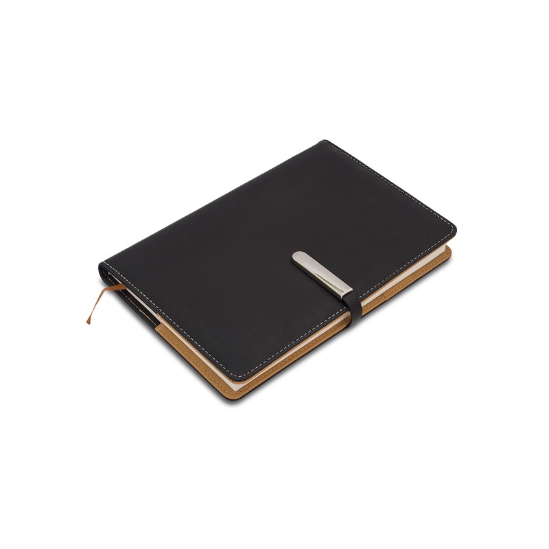 LA MORA lined notebook, black - R64261.02