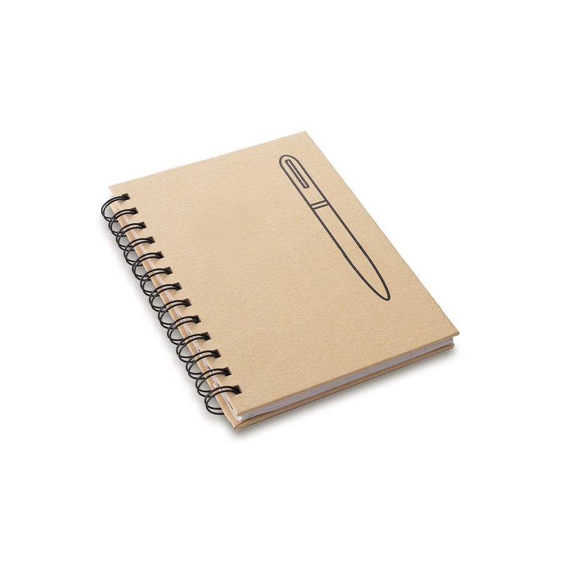 ATTRACT notebook with magnet, beige - R73649.13 ATTRACT notebook with magnet, beige - R73649.13