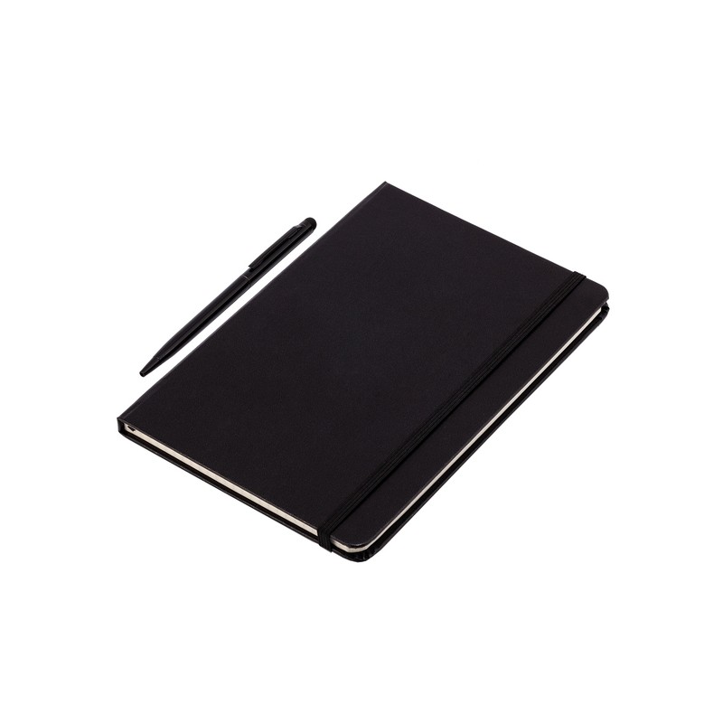 ABRANTES set of notebook and ballpoint pen, black - R64214.02 ABRANTES set of notebook and ballpoint pen, black - R64214.02