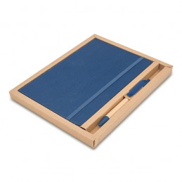 FOREST pen and notebook gift set, blue - R64258.42