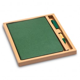 FOREST pen and notebook gift set, green - R64258.05