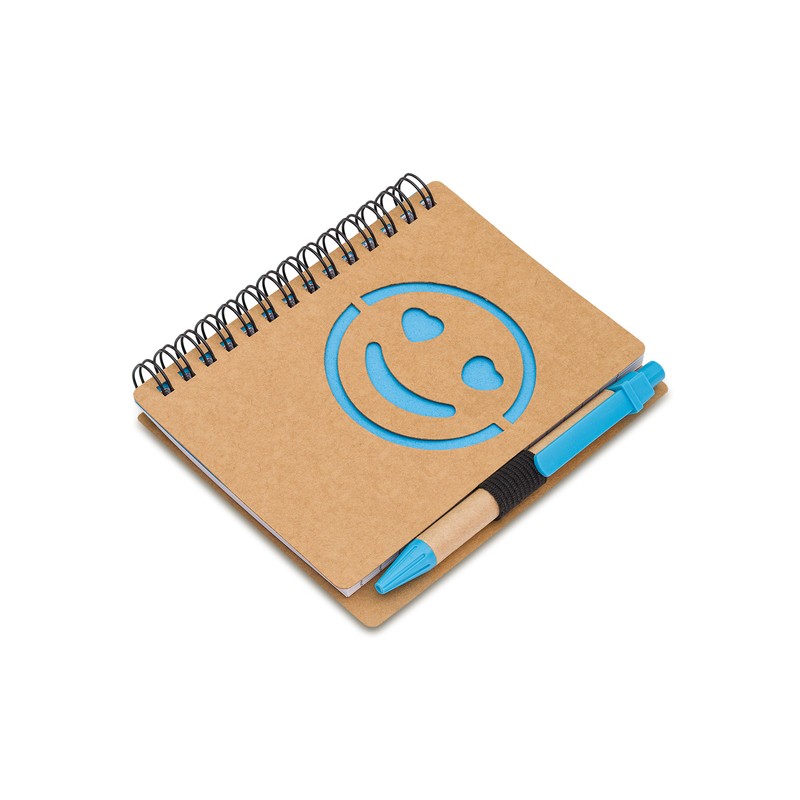 SMILE notebook and pen set, light blue - R64269.28 SMILE notebook and pen set, light blue - R64269.28
