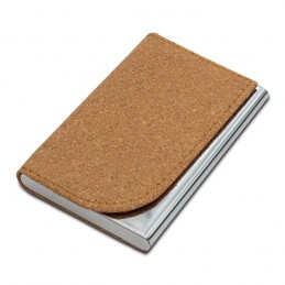 TORRE business card holder, brown - R00550.10