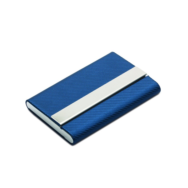 TWILLYS business card case,  blue - R01048.04