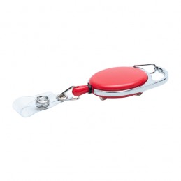 SKIPASS ski-pass with carabiner, red - R08008.08