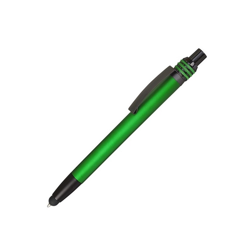 TAMPA ballpoint pen with stylus,  green - R04443.05