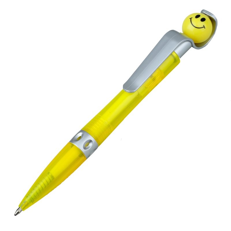 HAPPY PEN ballpoint pen,  yellow - R73388.03