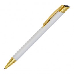 LINDI aluminium ballpen, white - R73445.06