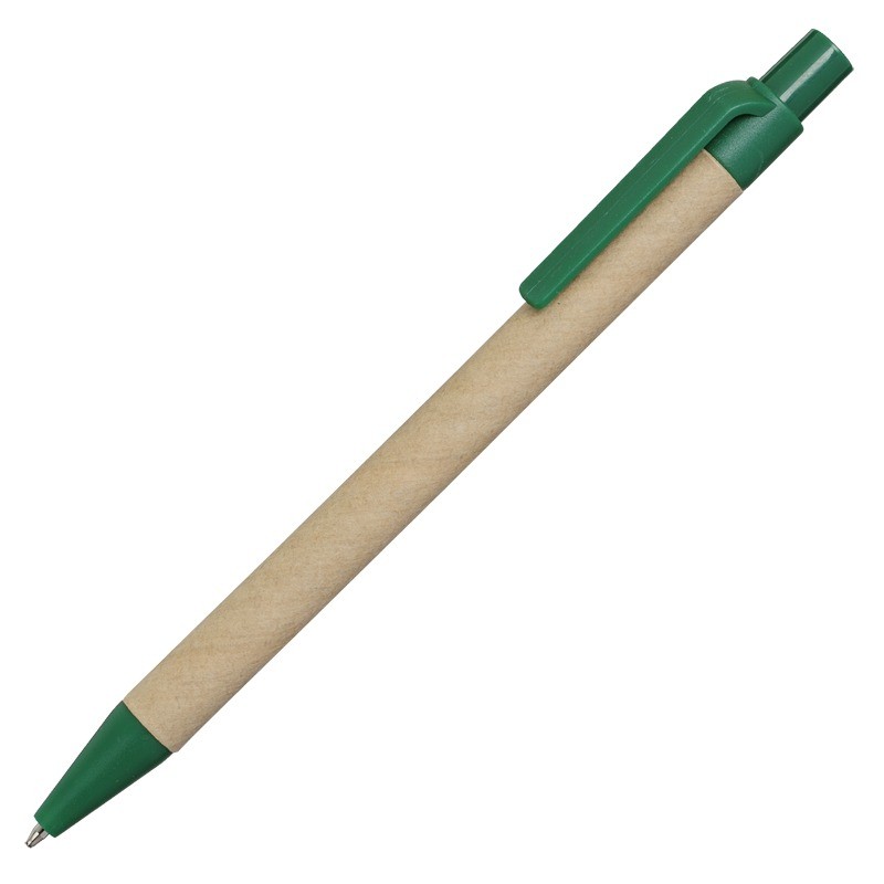 ECO PEN ballpoint pen,  green/brown - R73387.05